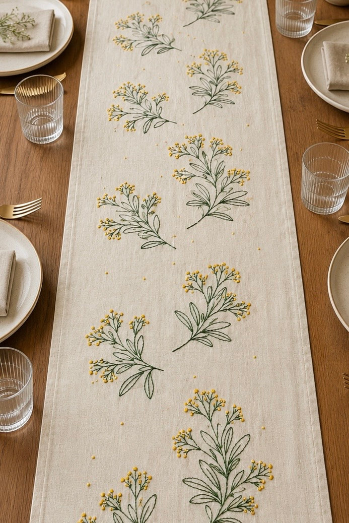 Mimosa Flower Runner