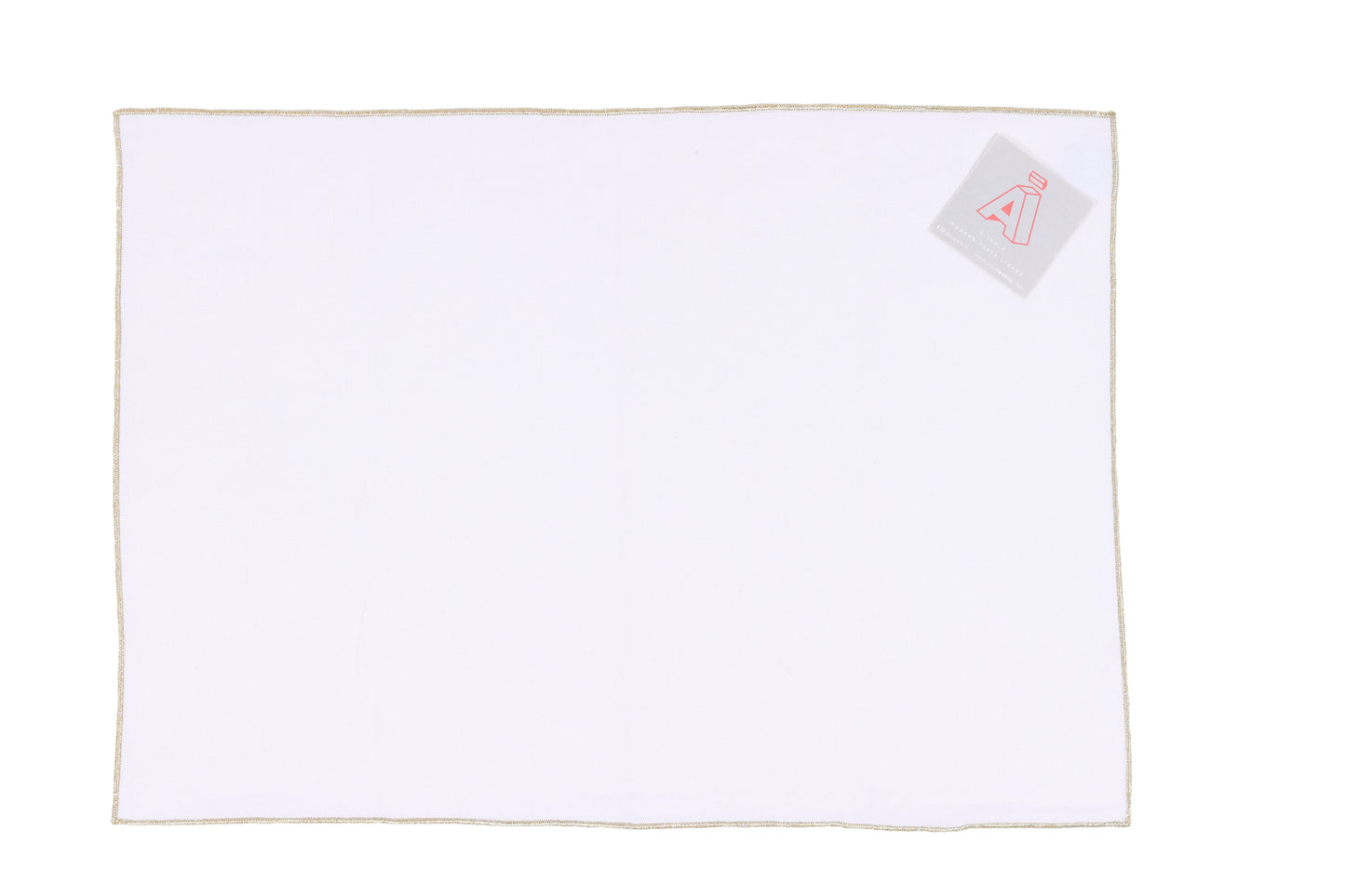 Customizable plain placemats / Set of 4