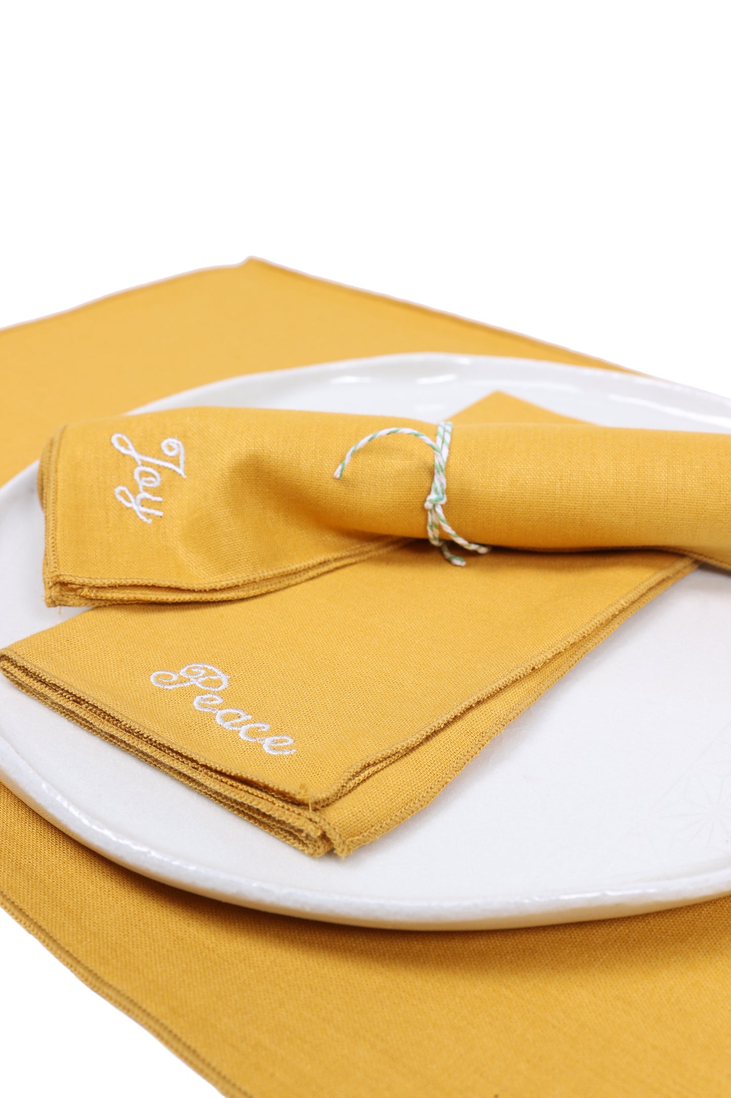 Customizable linen napkins / Set of 4