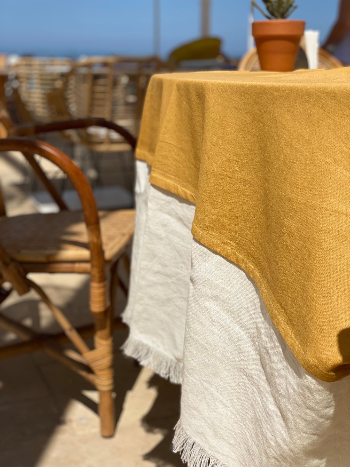 Sunshine Bicolor tablecloth